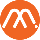 MyPoint Credit Union's white logo in an orange circle.